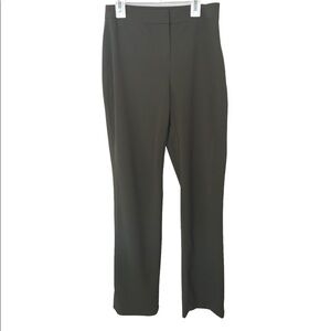 Lafayette 148 Dark Green Straight Leg Dress Pants Size 4
